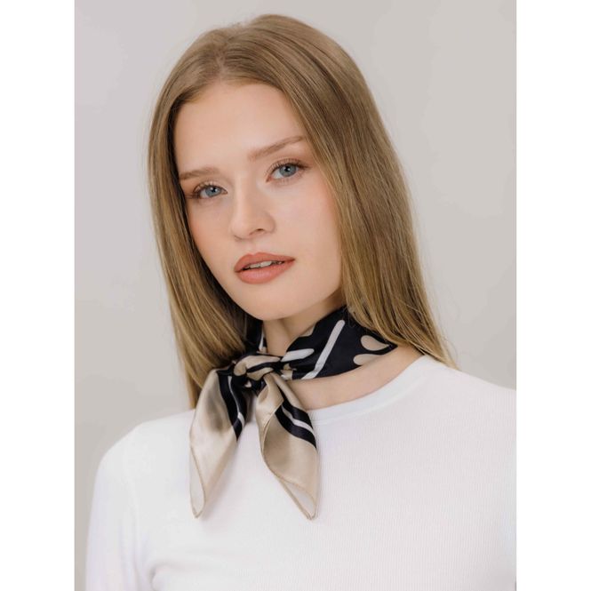 Hovedbilde Suki Silk Scarf - Sand