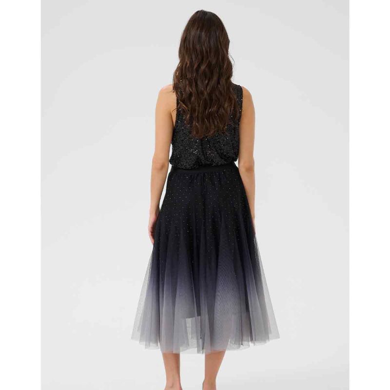CRGlittery Mesh Skirt