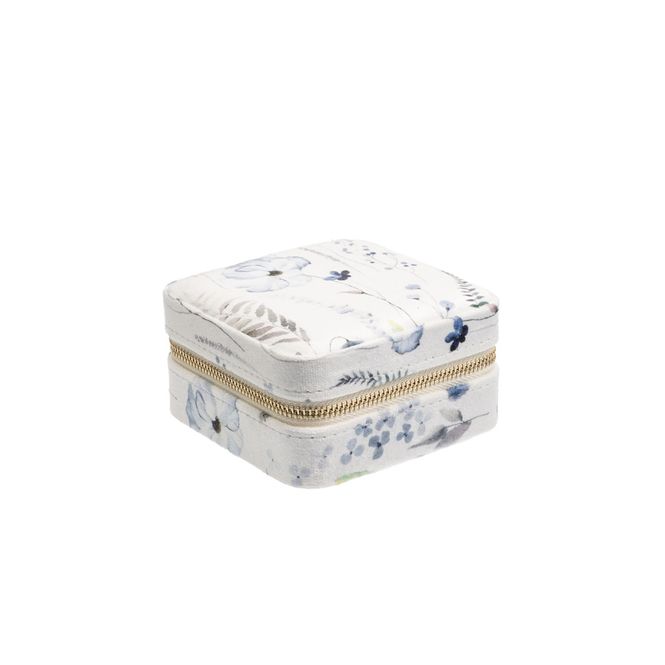 Hovedbilde Velvet Jewellery Box Mini - Flower Print