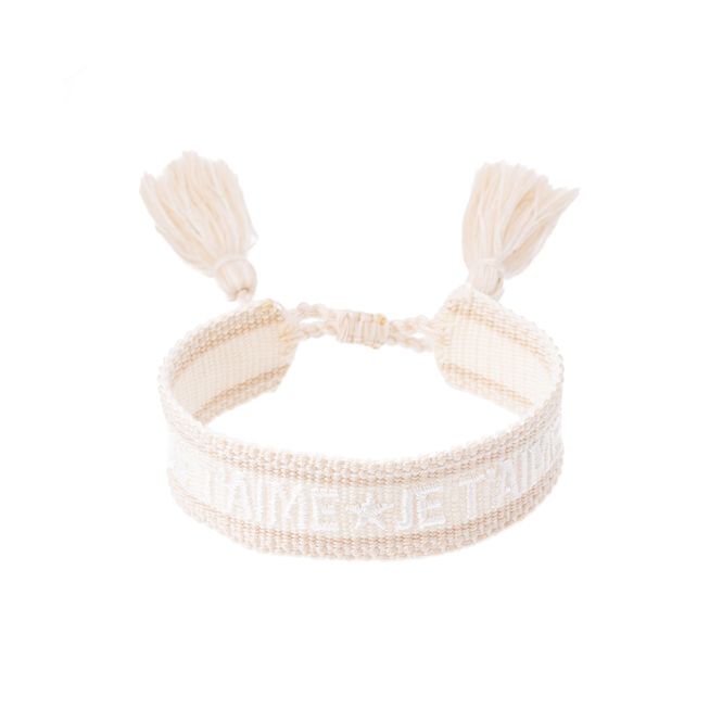 Hovedbilde Woven Friendship Bracelet - Je T'aime