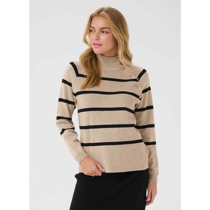 CRDela Button Pullover