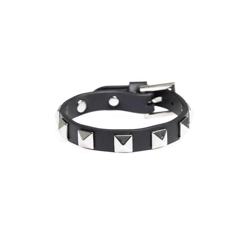 Leather Stud Bracelet